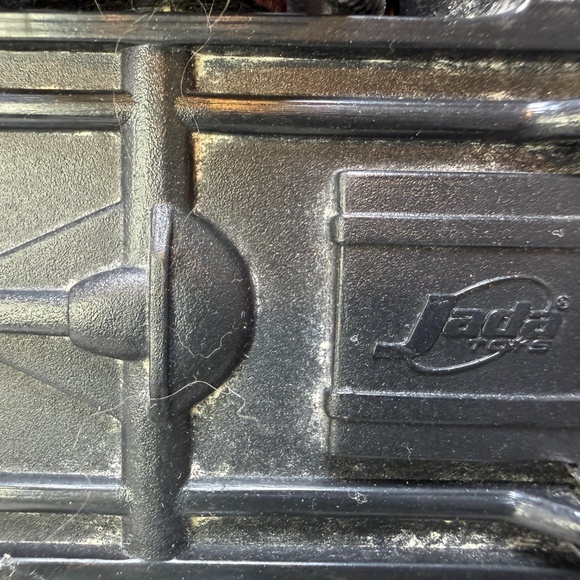 Jada 1955 Chevy Stepside Pickup 1:24 Scale Model Black Missing mirror - Picture 11 of 11